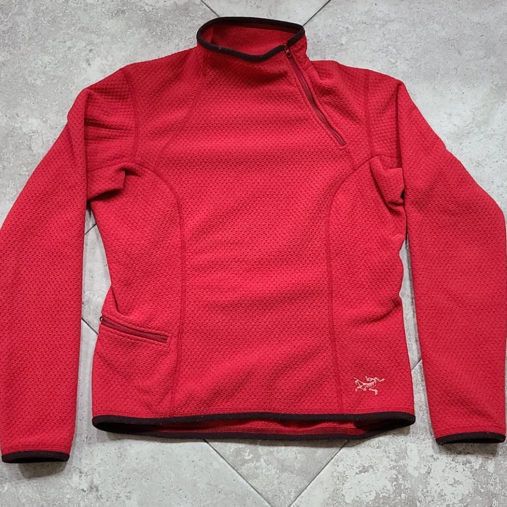 Arc'teryx asymmetric fleece xs (rare)